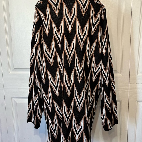 New COTTON EMPORIUM CARDIGAN SWEATER. SZ LARGE - Picture 4 of 5